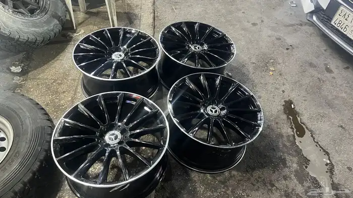 جنوط مرسديس الجوهره مقاس 20 اسود 5