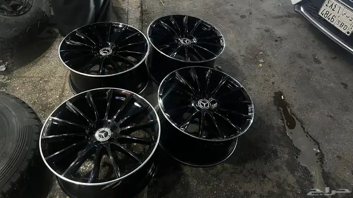 جنوط مرسديس الجوهره مقاس 20 اسود 4