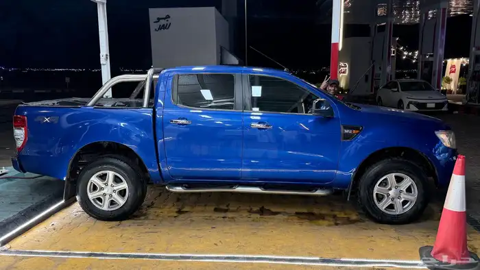 رينجر فورد ديزل دبل 2015 ازرق مجهزه تجهيز بر 7