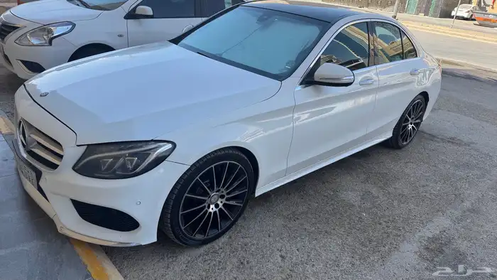 مرسيدس C200 موديل آخر 2015   حالة ممتازة 6