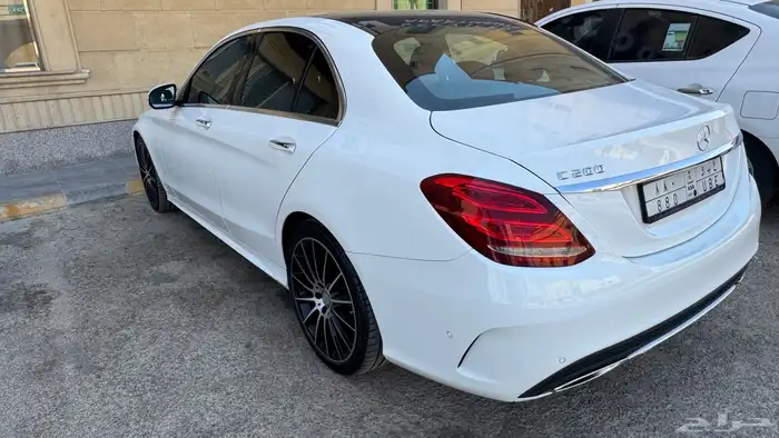 مرسيدس C200 موديل آخر 2015   حالة ممتازة 4