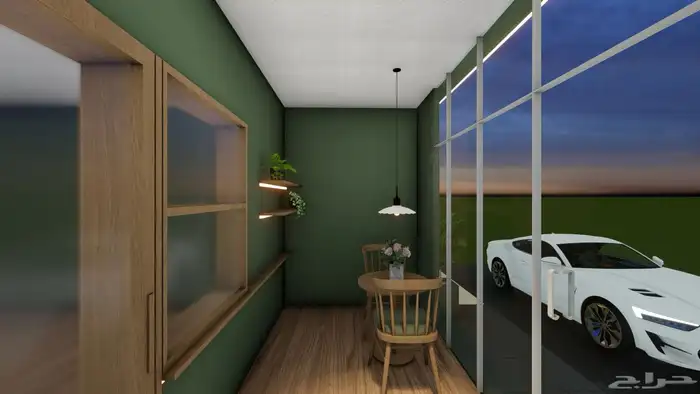 تصميم واجهة محلات تجارية وداخلي 14