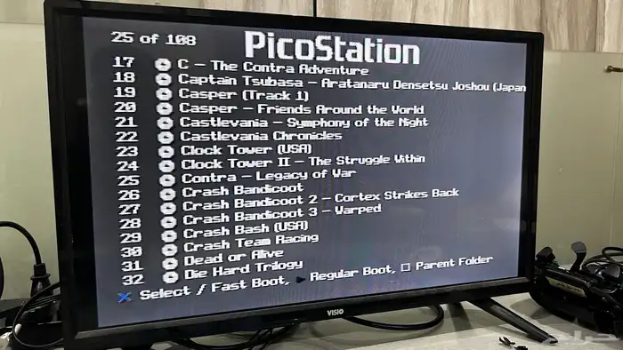 بلايستيشن 1 يشغل الالعاب عن طريق SD card 6