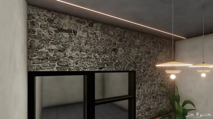 تصميم واجهة محلات تجارية وداخلي 2