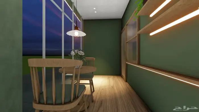 تصميم واجهة محلات تجارية وداخلي 15