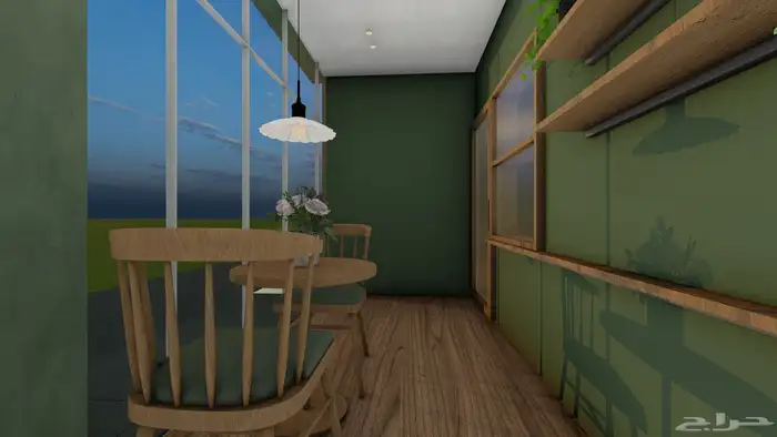 تصميم واجهة محلات تجارية وداخلي 12