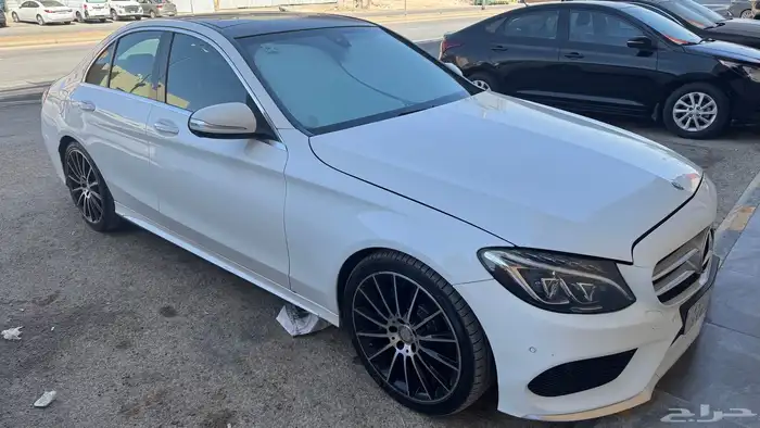 مرسيدس C200 موديل آخر 2015   حالة ممتازة 5
