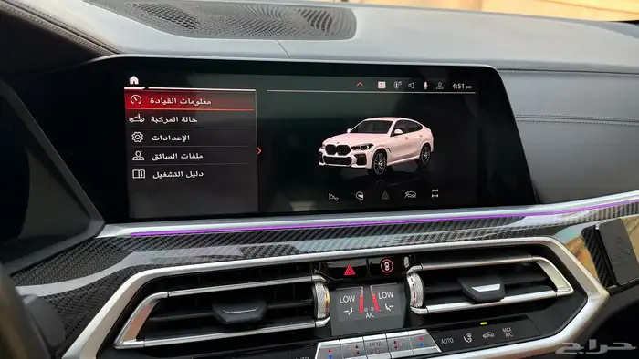 بحالة الوكالة BMW X6 2022 M kit 19