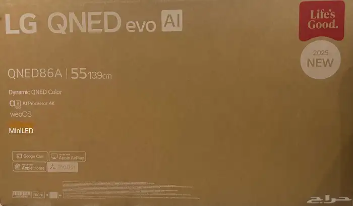 شاشة ال جي 55 بوصه كيونيد ايفو 0