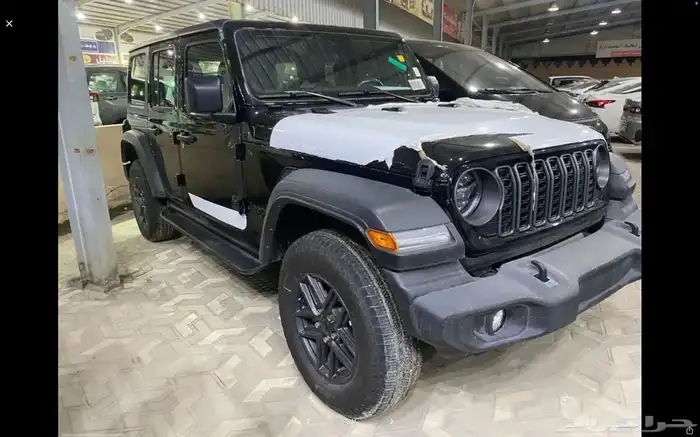 جيب رنجلر تيربو اسبورت 2024 (اسود او رصاصي ) 10