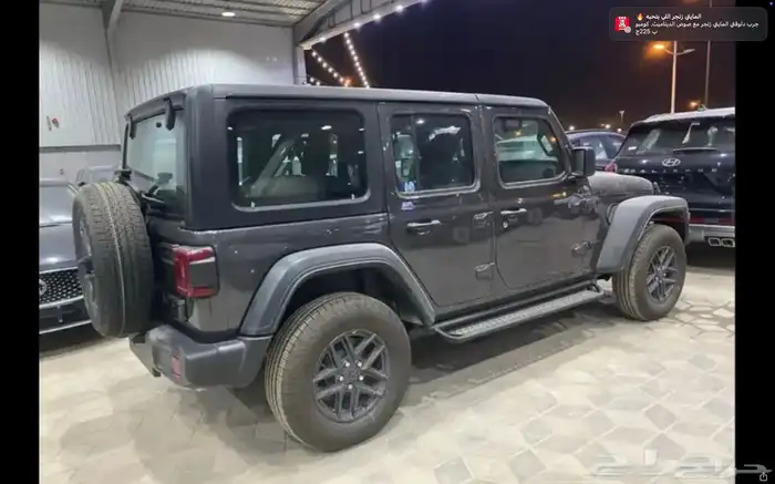 جيب رنجلر تيربو اسبورت 2024 (اسود او رصاصي ) 8