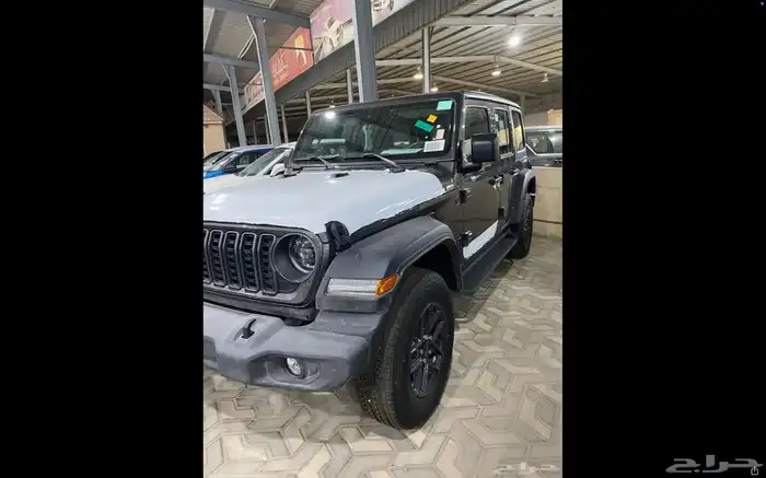 جيب رنجلر تيربو اسبورت 2024 (اسود او رصاصي ) 6