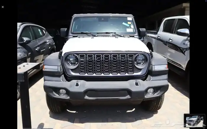 جيب رنجلر تيربو اسبورت 2024 (اسود او رصاصي ) 0