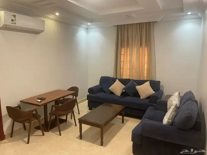 شقة مفروشة غرفة وصالة الروضة شهري 0