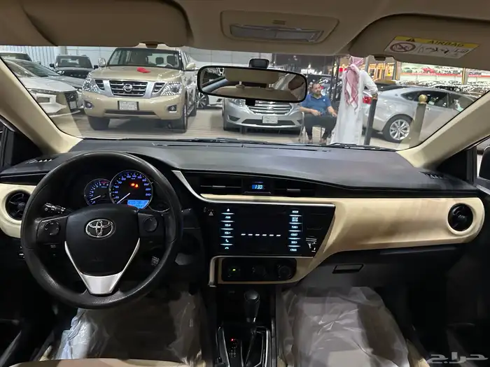 تويوتا كورولا موديل 2018 نص فل 15