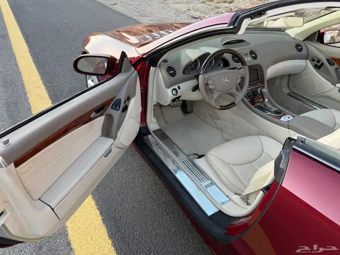 SL500 2007 جفالي شبه اصفار مخزن 40