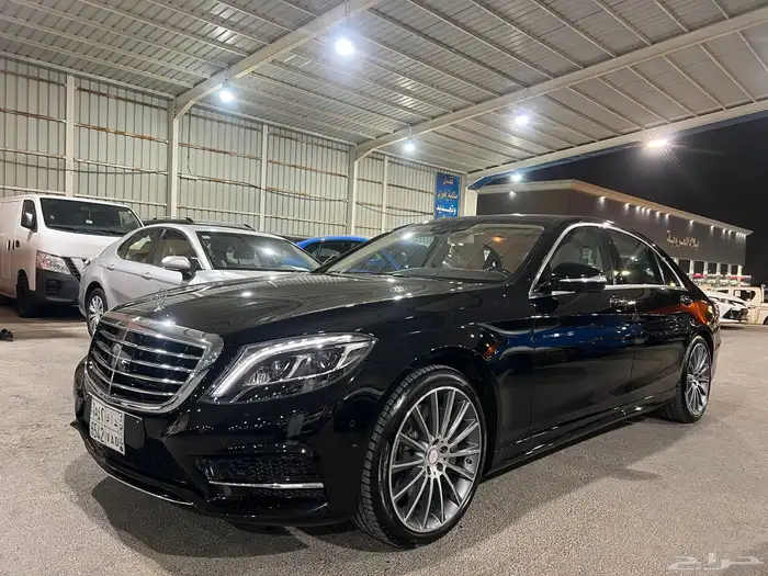 مرسيدس s400 مخزنه عداد 77 الف جفالي 4 ازارير وكاله 1
