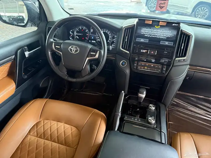 تويوتا لاندكروزر جي اكس أر تورينق سعودي رقم 4 موديل 2021 34