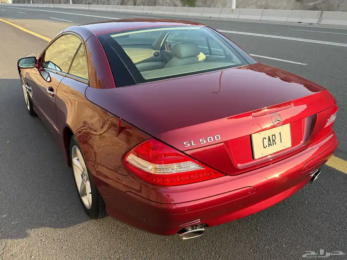 SL500 2007 جفالي شبه اصفار مخزن 15