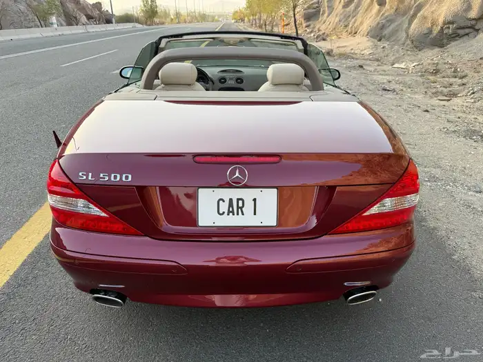 SL500 2007 جفالي شبه اصفار مخزن 22