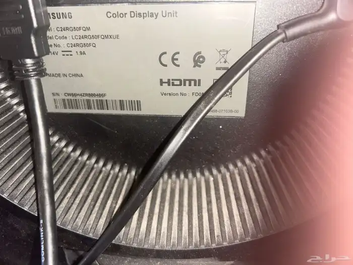 Gaming PC Monitor Samsung curve 1920x1080   144 Hz 1