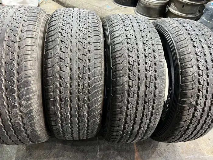 كفرات صيني مقاس 275 70 16 تاريخ 2025 شبه الجديد 1