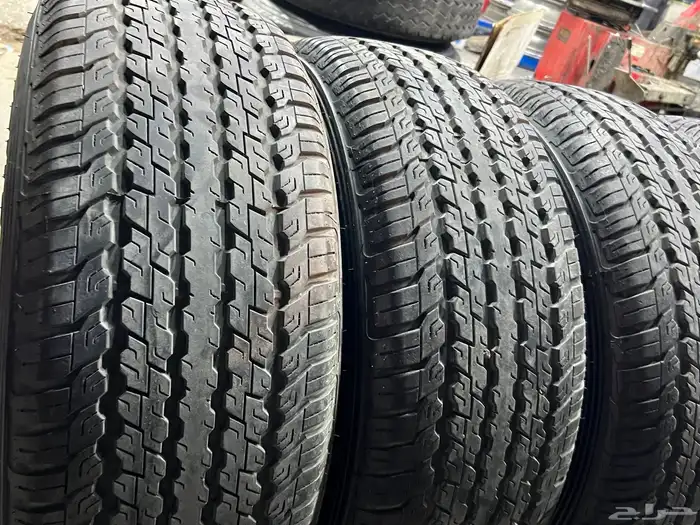 كفرات صيني مقاس 275 70 16 تاريخ 2025 شبه الجديد 0