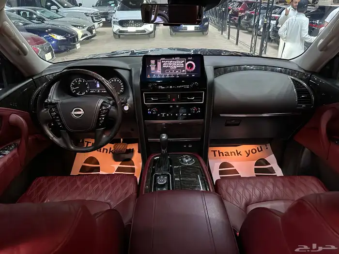 نيسان باترول بلاتينيوم موديل 2024 فل كامل 8 سلندر 19