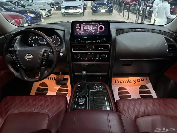 نيسان باترول بلاتينيوم موديل 2024 فل كامل 8 سلندر 20