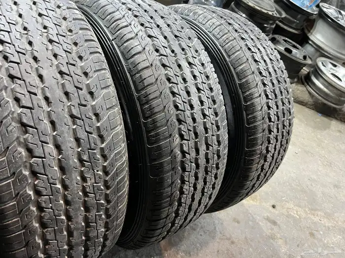 كفرات صيني مقاس 275 70 16 تاريخ 2025 شبه الجديد 7