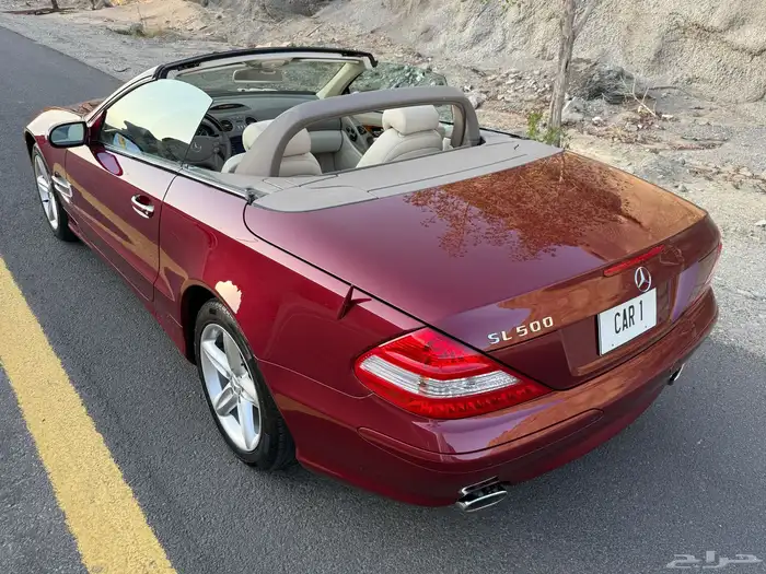 SL500 2007 جفالي شبه اصفار مخزن 25