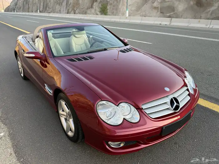 SL500 2007 جفالي شبه اصفار مخزن 17