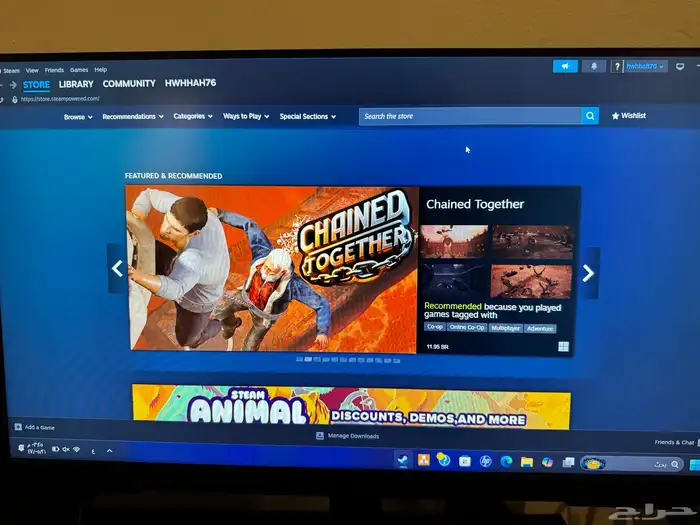 شاشة قيمنق سامسونج 1