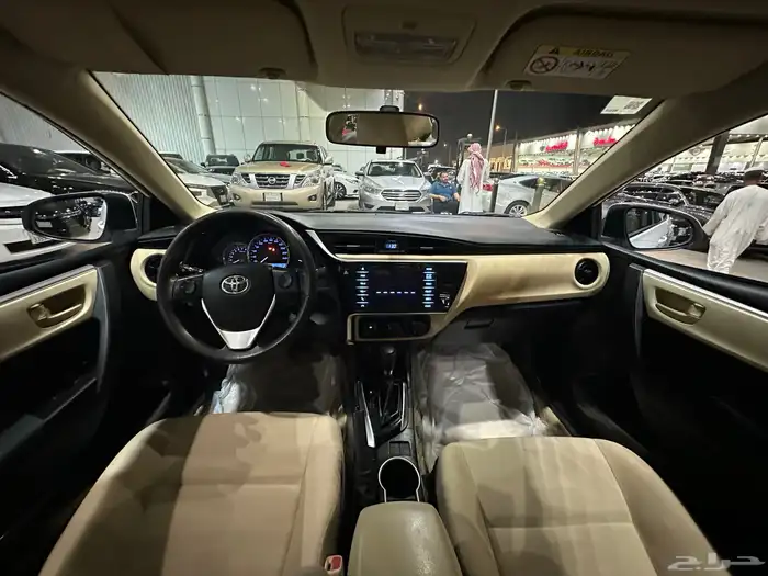 تويوتا كورولا موديل 2018 نص فل 19