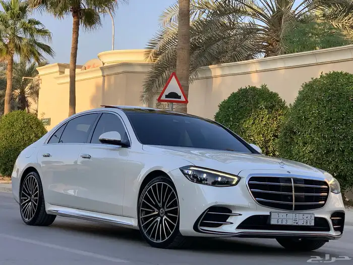 مرسيدس الجوهره S450 موديل 2022 بحالة الوكاله ممشى 63 الف 3