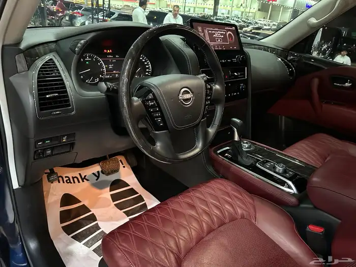 نيسان باترول بلاتينيوم موديل 2024 فل كامل 8 سلندر 15