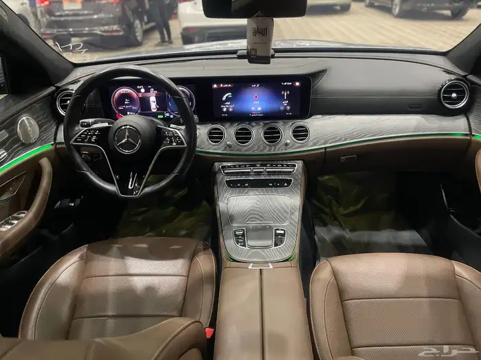 مرسيدس E350 2023 بطاقة جمركية وارد كوريا 11