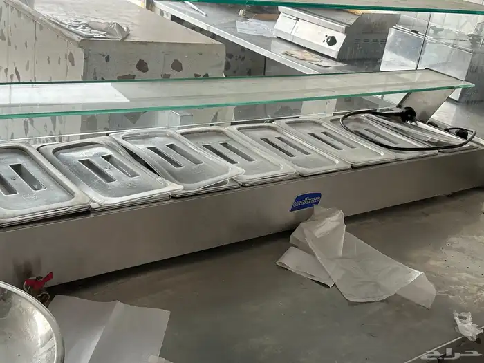 معدات مطعم مطاعم مستعمله و ادوات ثلاجه شاورما 3