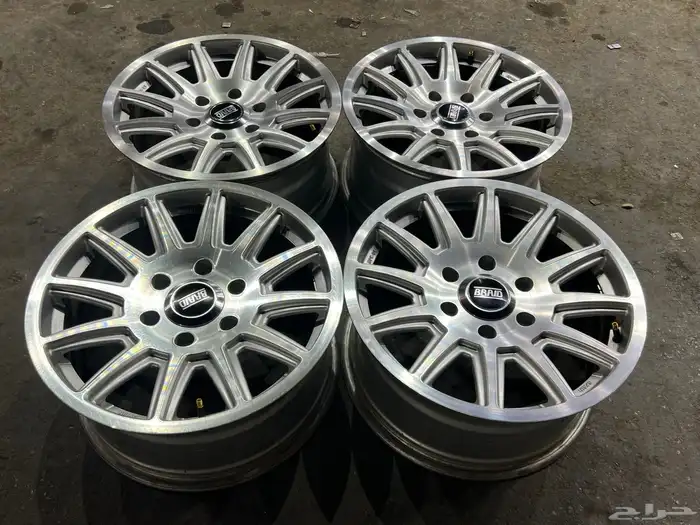 جنوط البرايد نيكل 6 مسمار مقاس 17 يركب علا جيب 23 وا جمس 0