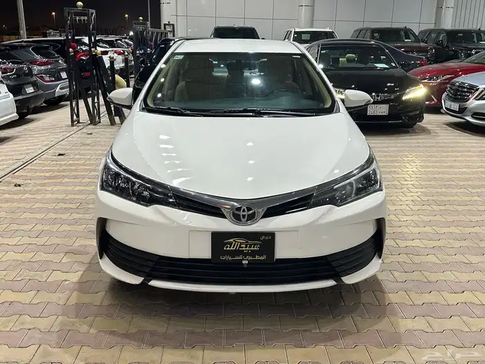 تويوتا كورولا موديل 2018 نص فل 1