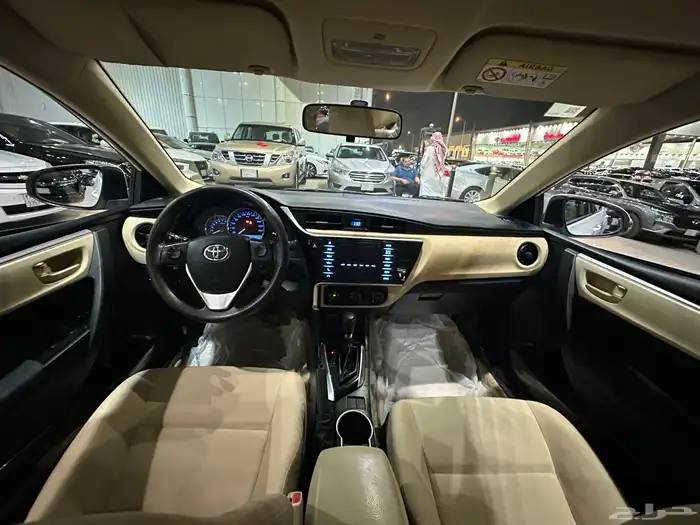 تويوتا كورولا موديل 2018 نص فل 14