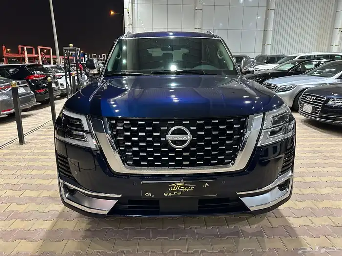 نيسان باترول بلاتينيوم موديل 2024 فل كامل 8 سلندر 0
