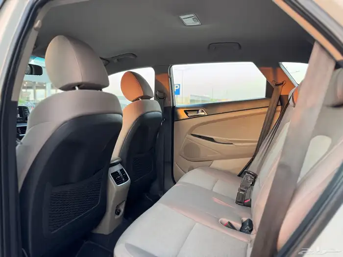 هيونداي توسان 2019 ابيض 8