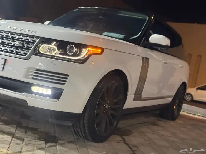 رنج روبر 8 سلندر 2016 سوبر تشارج تحمل لوحه مميزة ونادرة 3