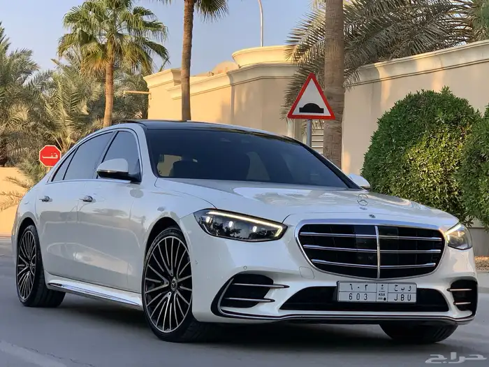 مرسيدس الجوهره S450 موديل 2022 بحالة الوكاله ممشى 63 الف 1