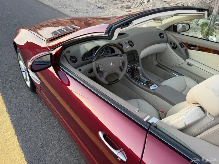 SL500 2007 جفالي شبه اصفار مخزن 24
