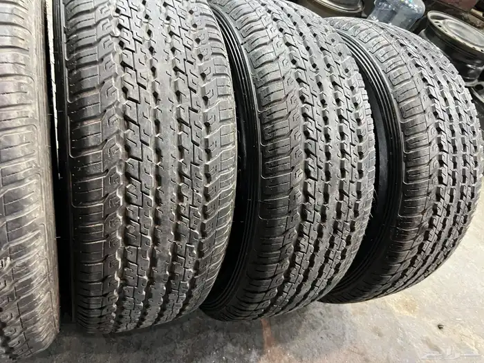 كفرات صيني مقاس 275 70 16 تاريخ 2025 شبه الجديد 8