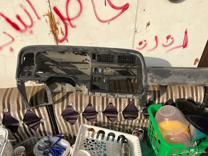 ديكور طبلون باص تايوتا هايس2004 لم يركب على سيار 0