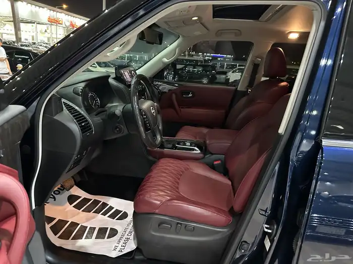 نيسان باترول بلاتينيوم موديل 2024 فل كامل 8 سلندر 14