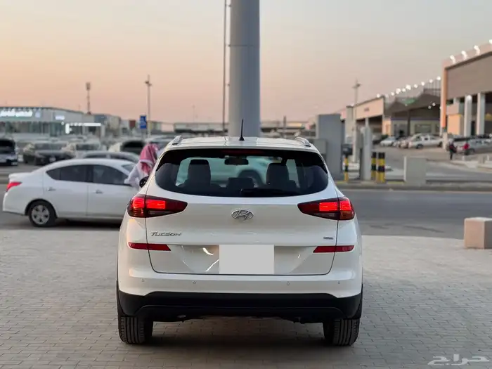 هيونداي توسان 2019 ابيض 6